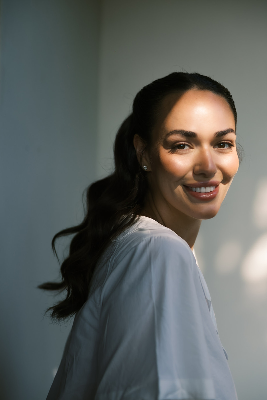 Novia con maquillaje atemporal por Mariana Astúa